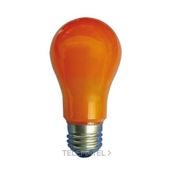 LMPARA LED ESTNDAR COLOR 6W E27 AMARILLO