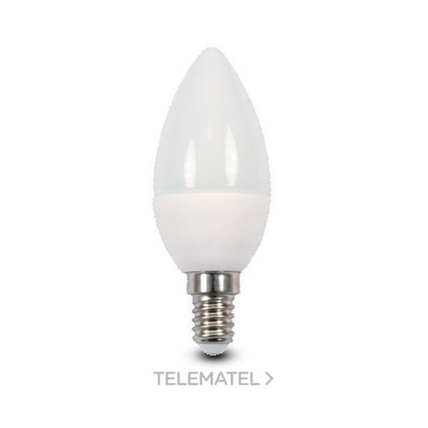 LMPARA VELA LED E14 3W 230V OPAL BLANCO 2700k