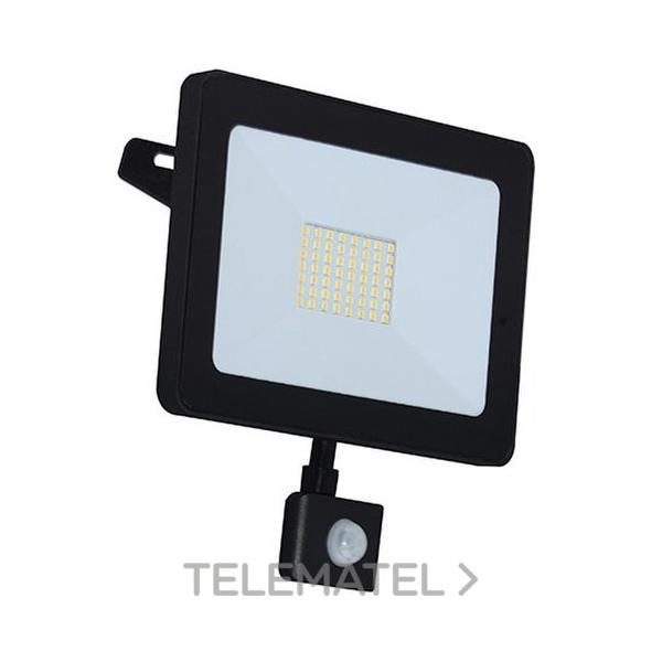 PROYECTOR SLIM FLOOD LIGHT 30W 220-240V 4000K SENSOR NEGRO