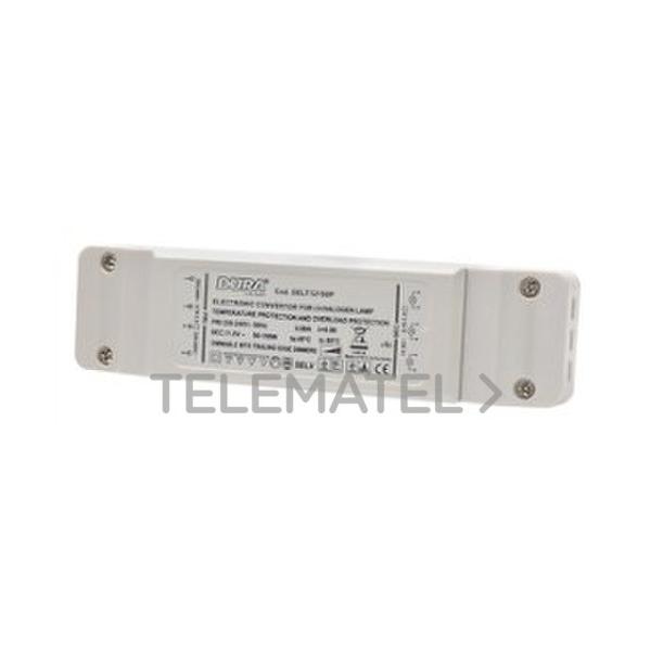 TRANSFORMADOR ELECTRNICO 220-240V/12V 150W PLANO