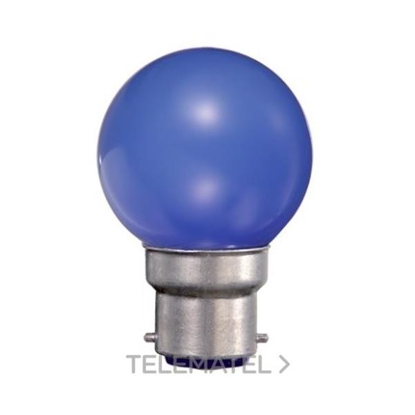 LÁMPARA PING BALL 0,5W b-22 AZUL