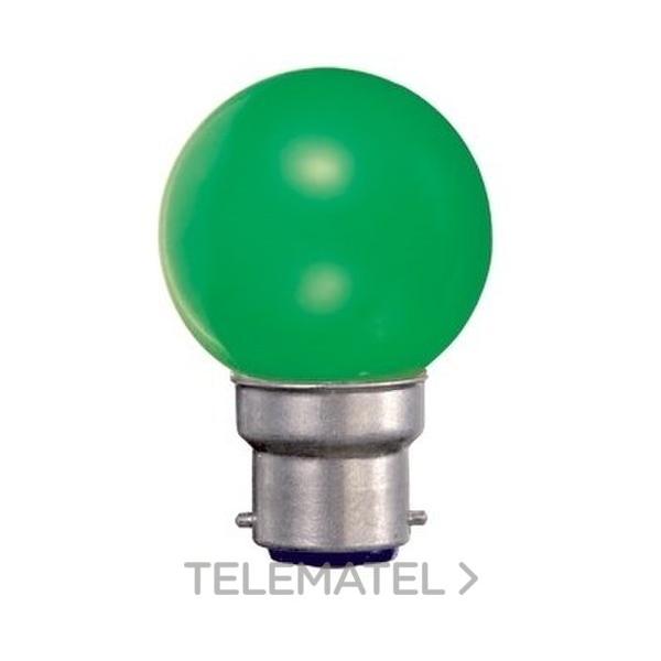 LMPARA PING BALL 0,5W B22 VERDE