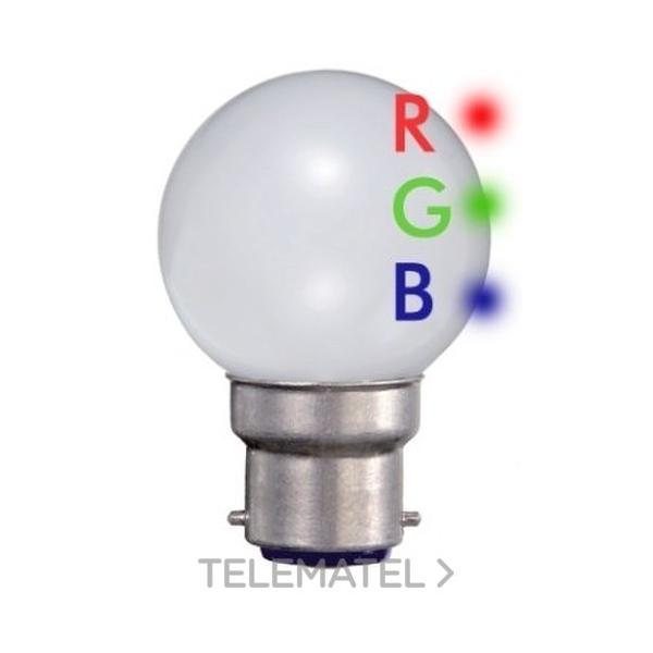 LMPARA PING BALL RGB 0,5W B22 200-240V