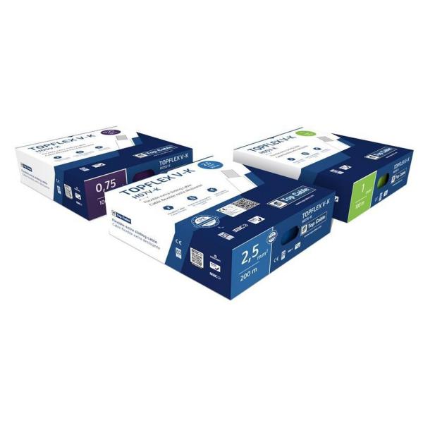 CABLE TOPFLEX VK H05/H07VK 1mm² AZUL (CAJA)