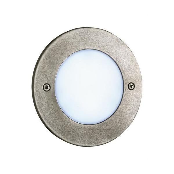 EMPOTRABLE CIRCULAR KARI LED SMD AZUL 230V CROMO MATE