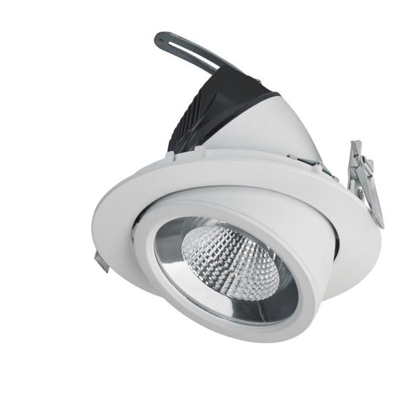 EMPOTRABLE REDONDO BASCULANTE LUNA LED 38W 3000K BLANCO