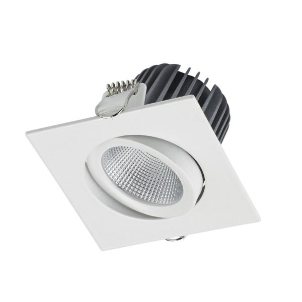 EMPOTRABLE CUADRADO ORIENTABLE NIX LED DALI 3000K BLANCO