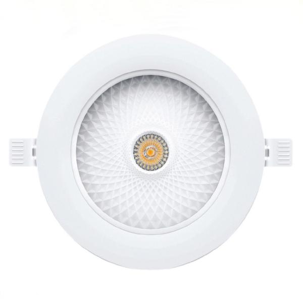 EMPOTRABLE KALE DW LED 23W 3K DIÁMETRO 245 BLANCO