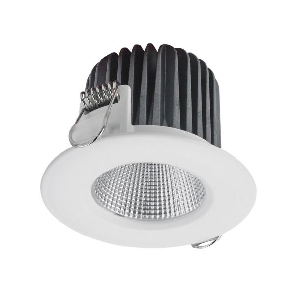 EMPOTRABLE FIJO CUADRADO NIX LC LED 3K PUSH BLANCO