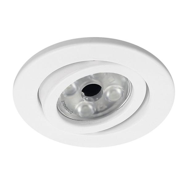 EMPOTRABLE BASCULANTE HIERRO DIMETRO 105mm GU-5,3 50W BLANCO