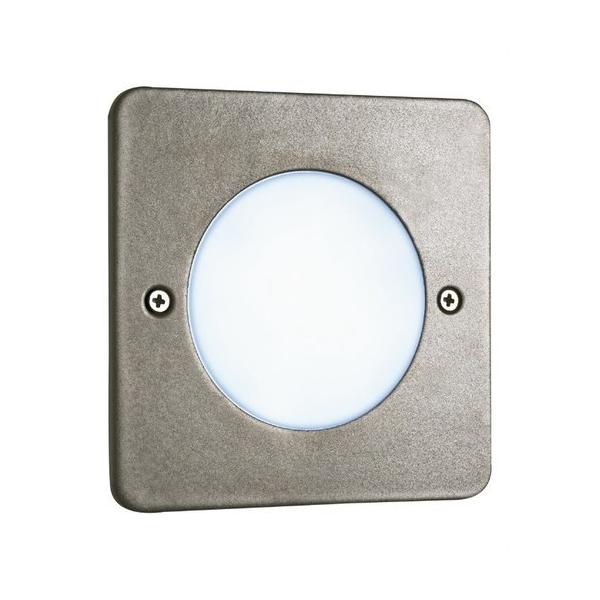 EMPOTRABLE IRIS CUADRADO 31 LED BLANCO 230V CROMO MATE