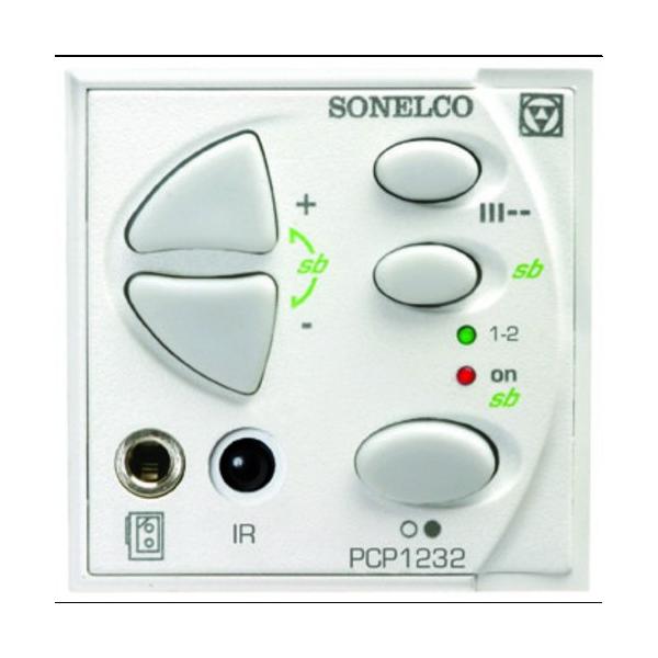 MANDO 2 CANALES ESTREO COMPACT PLUS BLANCO