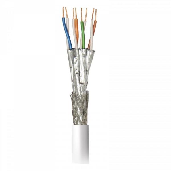 CABLE DE DATOS S/FTP Cat-7 CCA CU LSFH BLANCO 305m DIMETRO 7,4mm