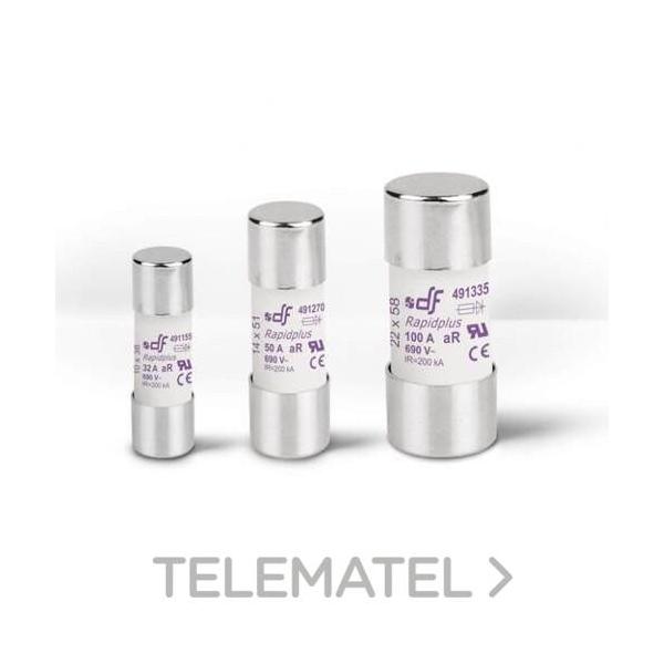 FUSIBLE PARA PROTECCIÓN SEMICONDUCTOR AR 10x38 16A