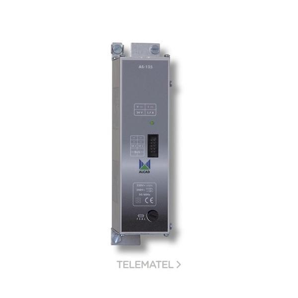 ALIMENTADOR AS-125 24 VDC MXIMO 1,7A