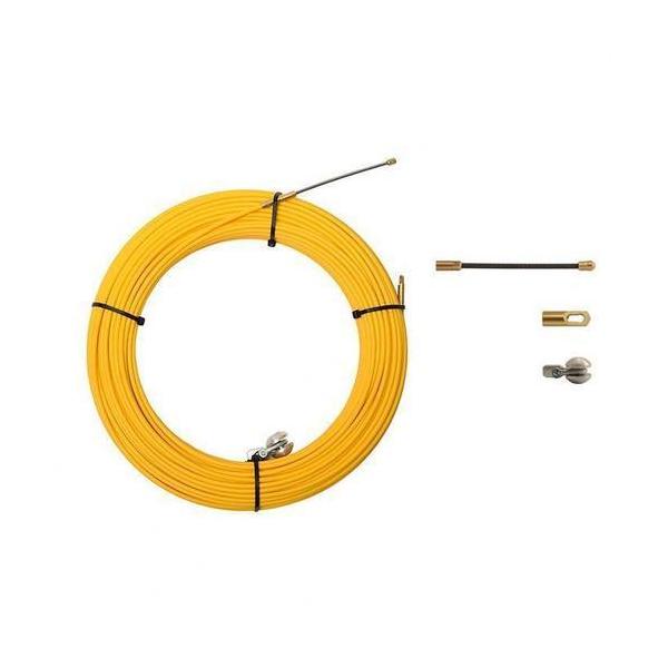 PASACABLES INTERCAMBIABLE FIBRA AUTOENERGÉTICA 4,5mm 60m AMARILLO