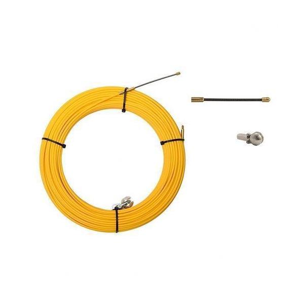 PASACABLES FIBRA AUTOENERGÉTICA 9mm 40m AMARILLO