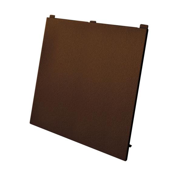 ACCESORIO PLACA DECORATIVA DAIN 150 X 150 MM MARRN XIDO