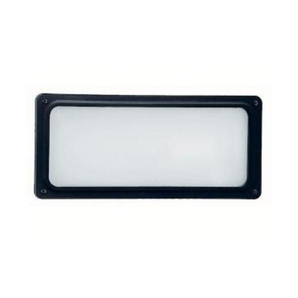 EMPOTRABLE PARED COC NO GRID IP65 E27 42W NEGRO