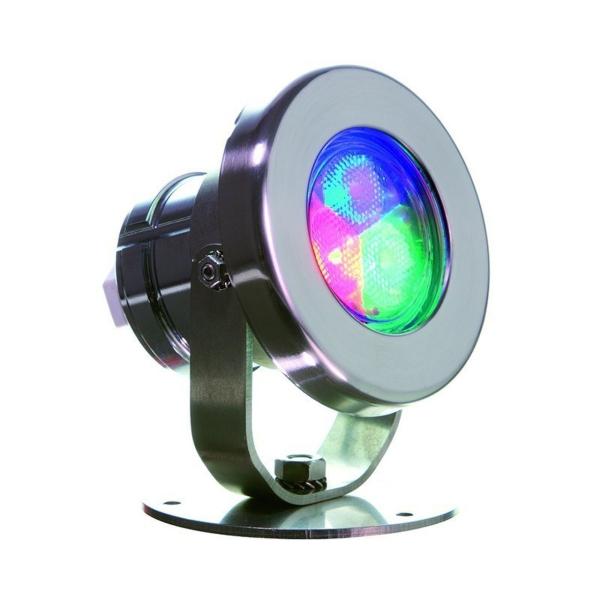 PROYECTOR SUMERGIBLE TILT LYNN IP68 LED SMD RGB 4W CRI80 45 CROMO