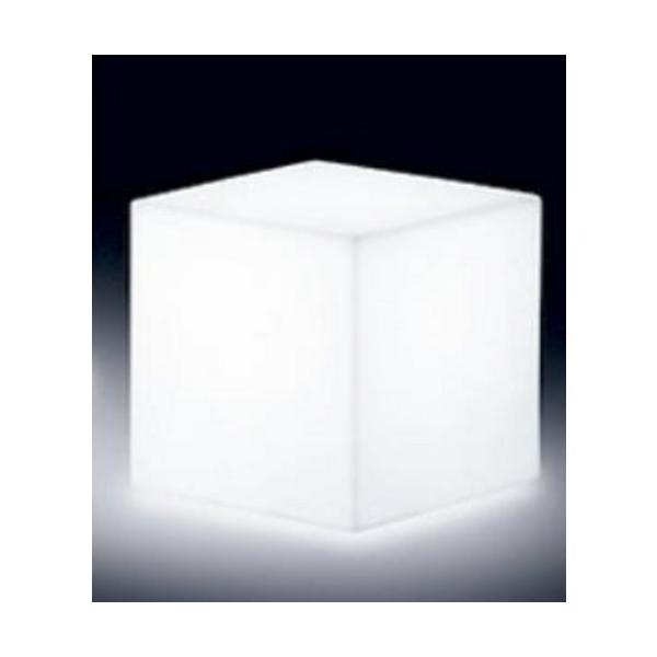 LUMINARIA BLOCK 30x30 IP55 E27 33W ANCLAJE BLANCO