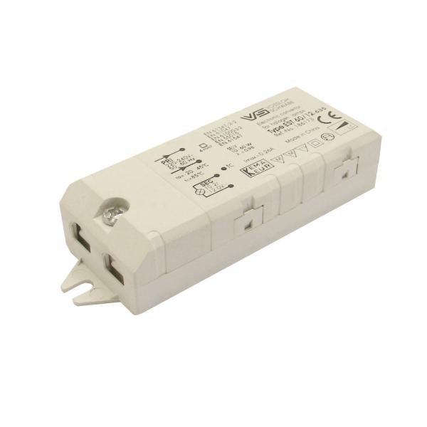 TRANSFORMADOR ELECTRÓNICO 12V 60W BLANCO