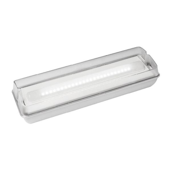 LUMINARIA EMERGENCIA EUROPRISMA LED 250lm 1h PERMANENTE/NO PERMANENTE BLANCO