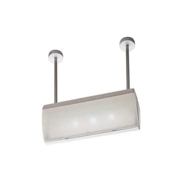 LUMINARIA EMERGENCIA DOBLE VOLUTTA LED 310lm 1h PERMANENTE 327x145x117mm BLANCO