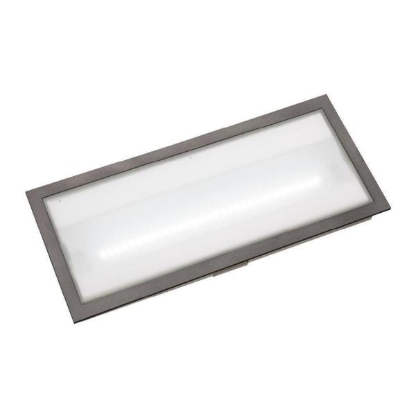 LUMINARIA EMERGENCIA EMP.VOLUTTA LED 95lm 1h PMT.360x166x40mm ANTR.