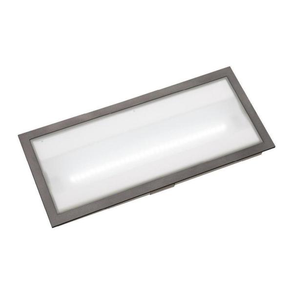 LUMINARIA EMERGENCIA PARED VOLUTTA LED 80lm 3h NO PERMANENTE 360x166x40mm BLANCO