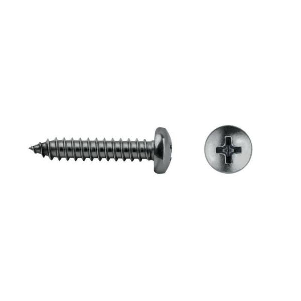 TORNILLO ROSCA CHAPA DIN7981 4.2x38mm INOXIDABLE A2