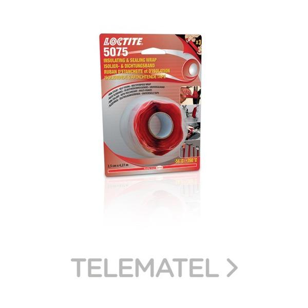 CINTA AISLANTE LOCTITE 5075 SUPERWRAP 4,27 ROJO