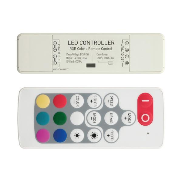 CONTROLADOR RGB IMAGINE RF 5-24V 3x4A