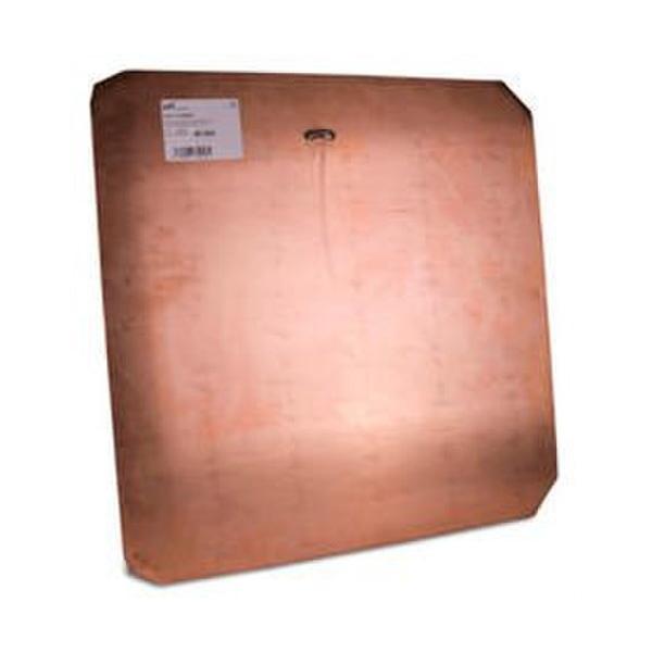 PLACA TOMA TIERRA COBRE 500x500x2mm