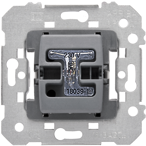Interruptor bipolar de control 16 a 250 v~ lámpara de neón incorporada