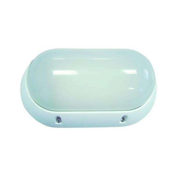 APLIQUE OVAL POLICARBONATO LED 4500K BLANCO