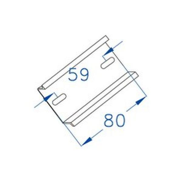 GUIA METÁLICA PARA CAJA 130x90 80mm