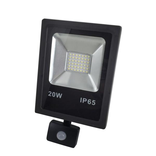 PROYECTOR LED CON DETECTOR PRESENCIA 20W 6000K