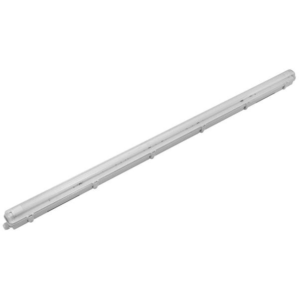 PANTALLA IP65 CABLEADA PARA TUBO LED 1x24W 1575x70x84 12 CLIPS