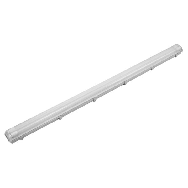 PANTALLA IP65 CABLEADA PARA TUBO LED 2x24W 1575x95x84 12 CLIPS