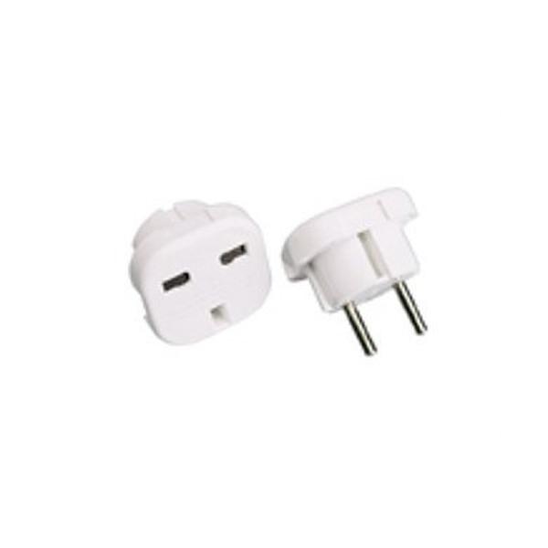 ADAPTADOR BIPOLAR TOMA TIERRA EUR/INGLÉS 4,8 10/16A 250V