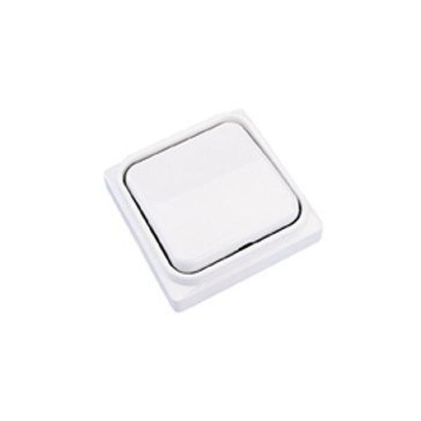 INTERRUPTOR UNIPOLAR SERIE IBIZA-MAR-MURO BLANCO BOLSA