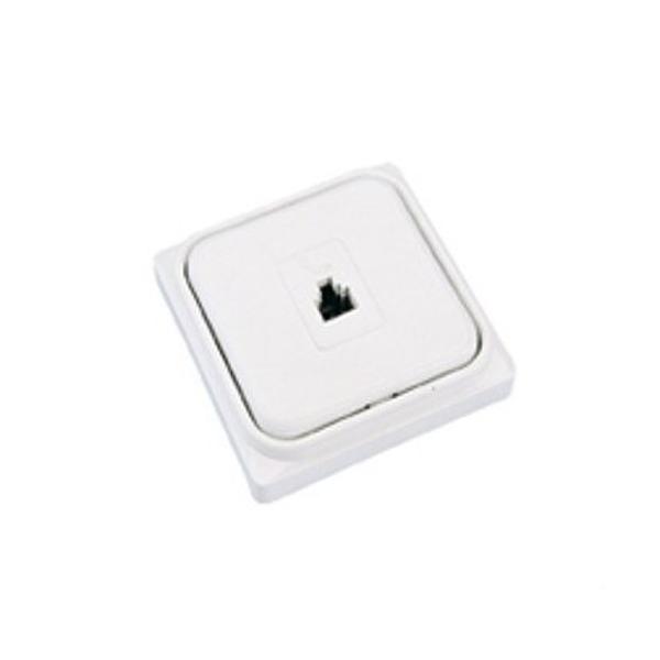 TOMA TELÉFONO SERIE IBIZA-MAR-MURO BLANCO BOLSA