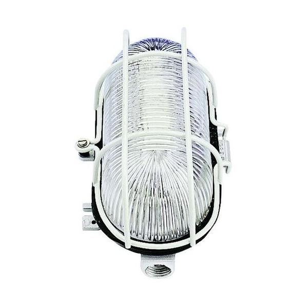 APLIQUE OVAL ALUMINIO 100W