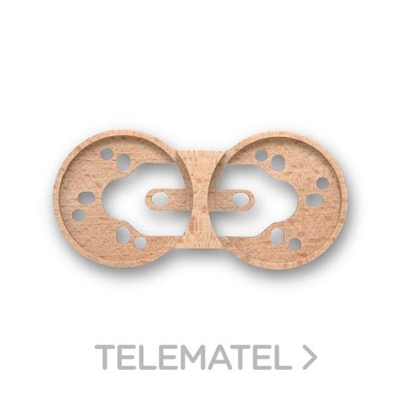 PEANA 2 ELEMENTOS DO SUPERFICIE MADERA HAYA NATURAL (PACK)