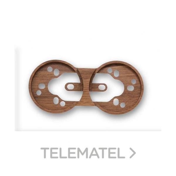 PEANA 2 ELEMENTOS DO SUPERFICIE MADERA NOGAL (PACK)