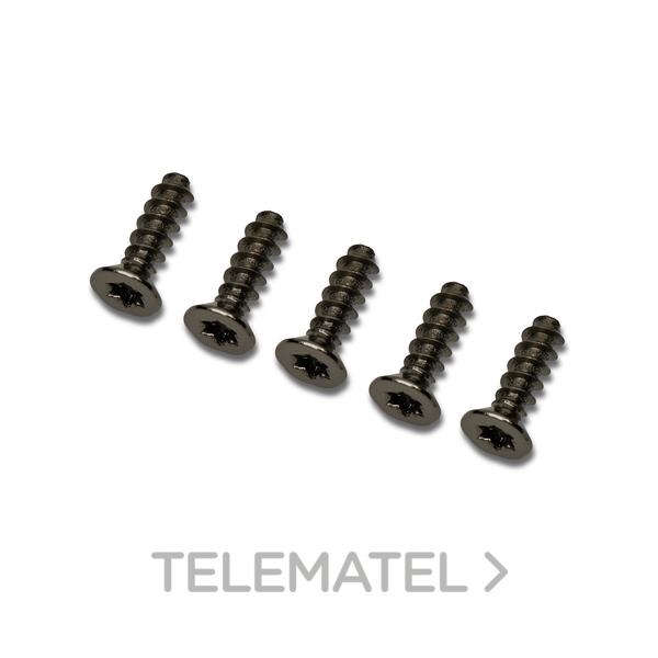 TORNILLO TORX DO 3,5x12mm NÍQUEL NEGRO (PACK 5u)