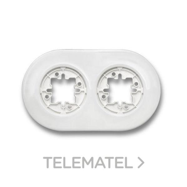 MARCO 2 ELEMENTOS DO SUPERFICIE PORCELANA BLANCO (PACK)