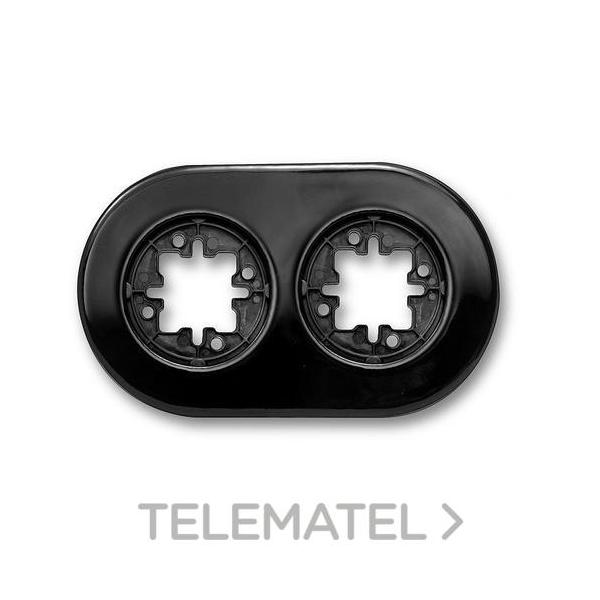 MARCO 2 ELEMENTOS DO SUPERFICIE PORCELANA NEGRO (PACK)