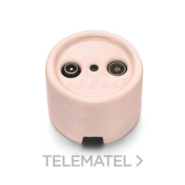 TOMA INTERMEDIA B RTV-SAT PORCELANA CAMILLE